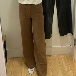 American Eagle Brown Wide Leg Pants
